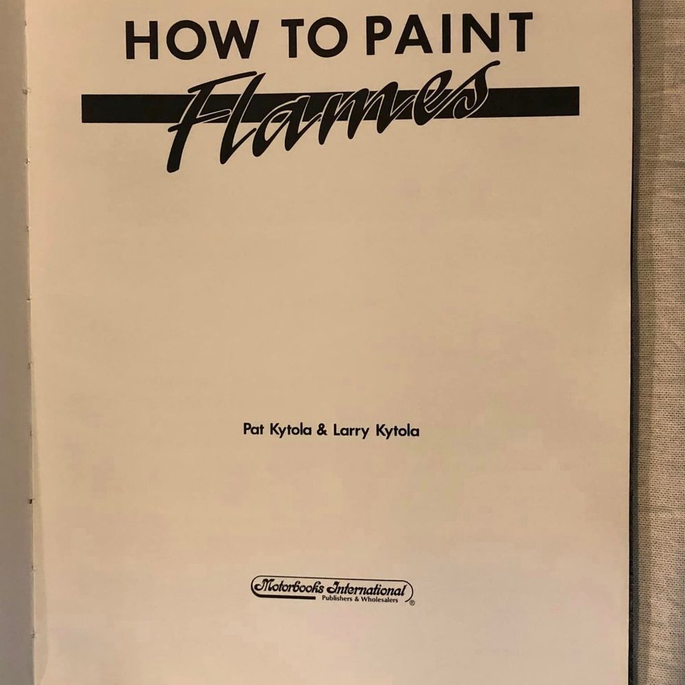 1990 How To Paint Flames Magazine/Book - Picture 2 of 6